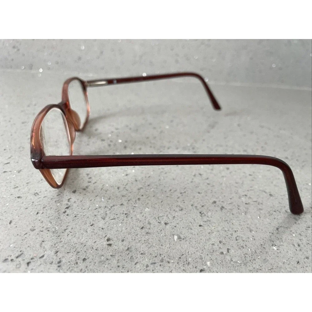 ROMCO 4 1/2- 5 3/4 Eyeglasses Brown Square Frames ONLY Full rim